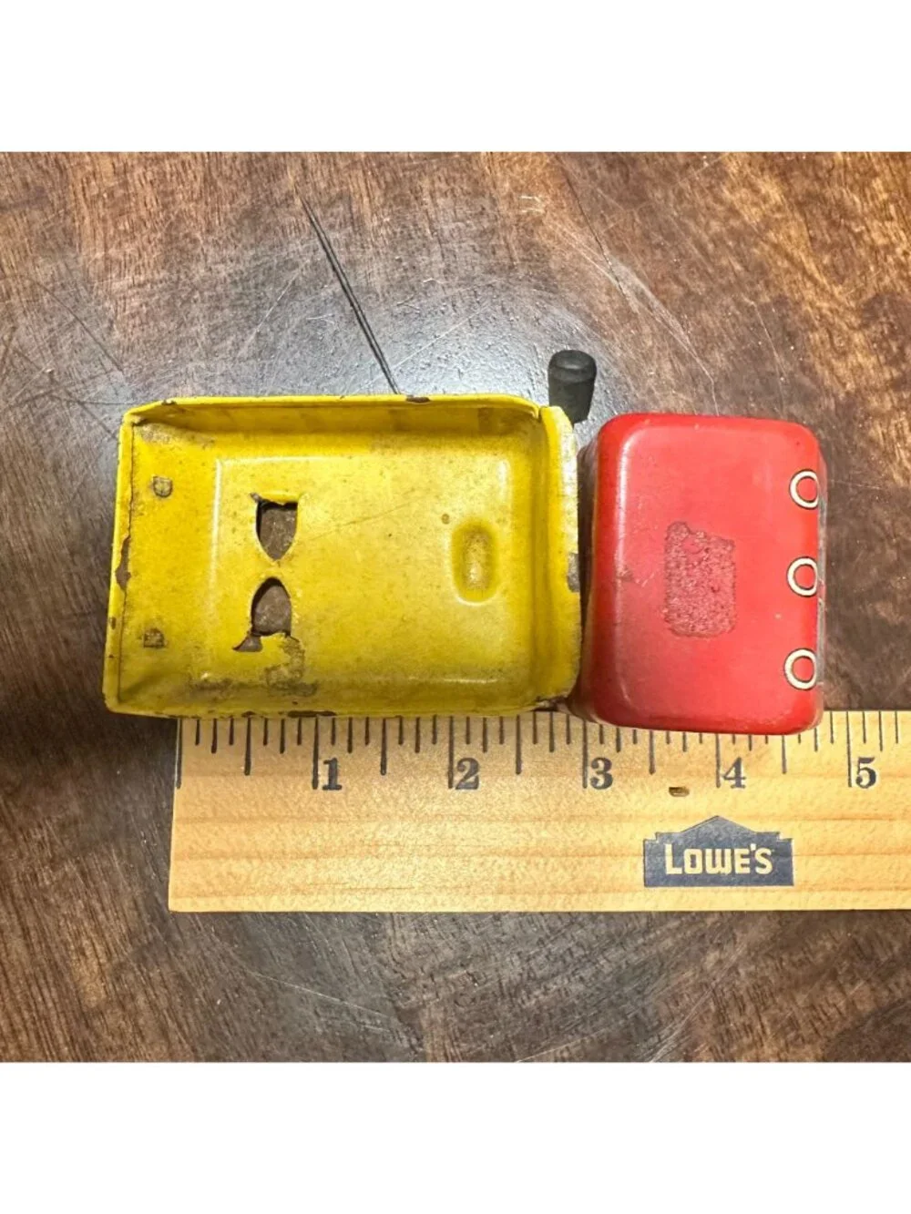 Vintage Tin Metal Dump Truck Linemar Coal & Coke Corp